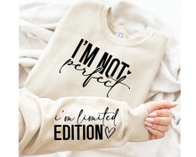 Load image into Gallery viewer, I'm Not Perfect Limited Edition Sleeve
