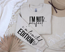 Load image into Gallery viewer, I'm Not Perfect Limited Edition Sleeve

