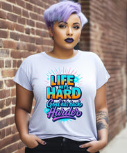 Load image into Gallery viewer, Life Hits Hard God Hits Back
