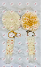 Load image into Gallery viewer, Fur ball Keychain with Lip Gloss
