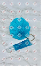 Load image into Gallery viewer, Fur ball Keychain with Lip Gloss
